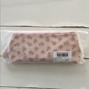 Roller Rabbit Pink Floral Makeup Bag